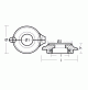 Collar For Sail Drive For Volvo Penta SD 130S, 150S - original part number: 3888305 - 00734AL - Tecnoseal